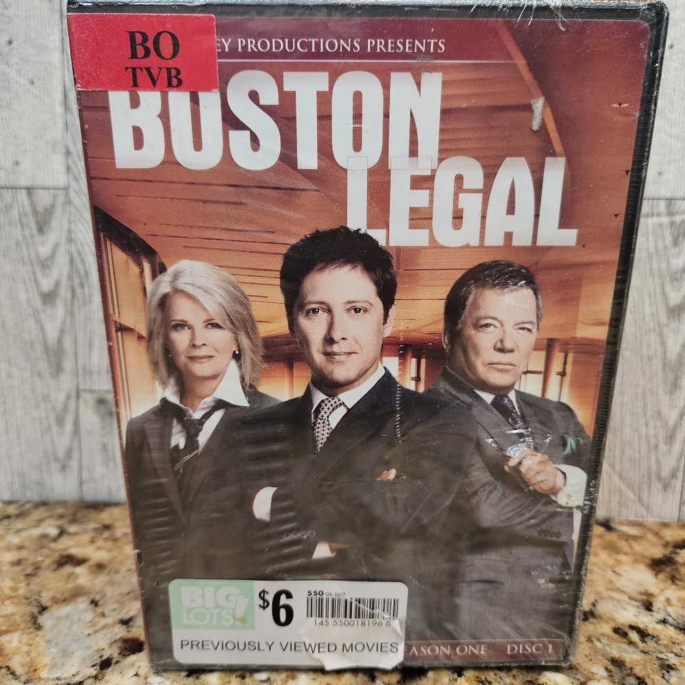 Boston Legal Season 1 DVD - 5 Discs Set